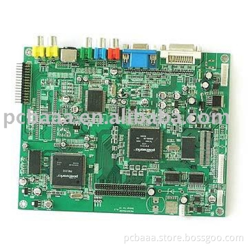 LCD Mainboard PCB production and PCB Assembling